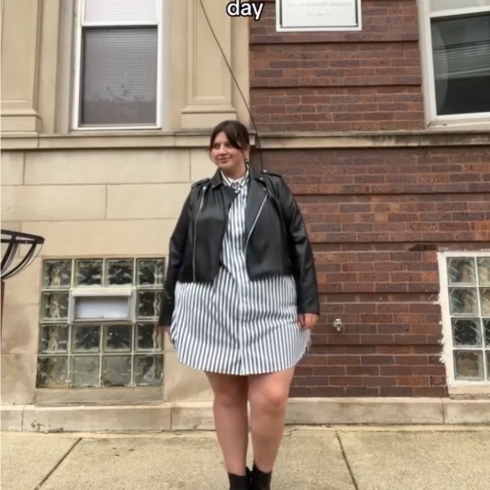 See Rose Go Signature Tunic Shirt Palm Green (US 3X)